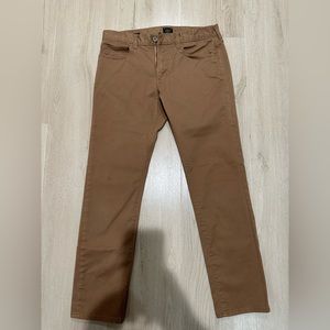 J. Crew brown chino men’s pants 31 x 30 slim